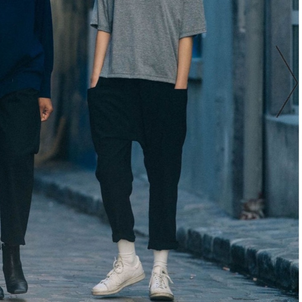 Roucha Patch Pocket Pant, navy *sold out*